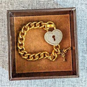 Vintage Juicy Couture gold bracelet